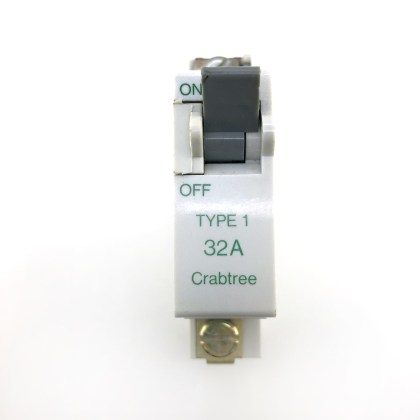 Crabtree SB6000 32A 32 Amp MCB Circuit Breaker Type 1